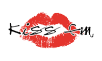 Logo de Kiss FM, colaboradora de DrBrand