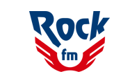 Logo de Rock FM, colaboradora de DrBrand